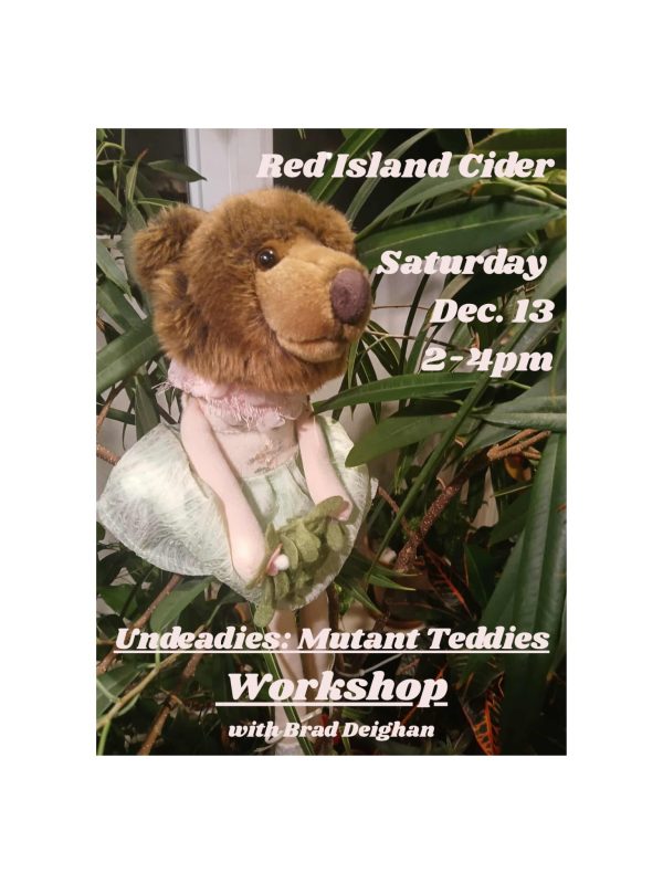 Dec 13: Sewing Mutant Teddies With Brad Deighan